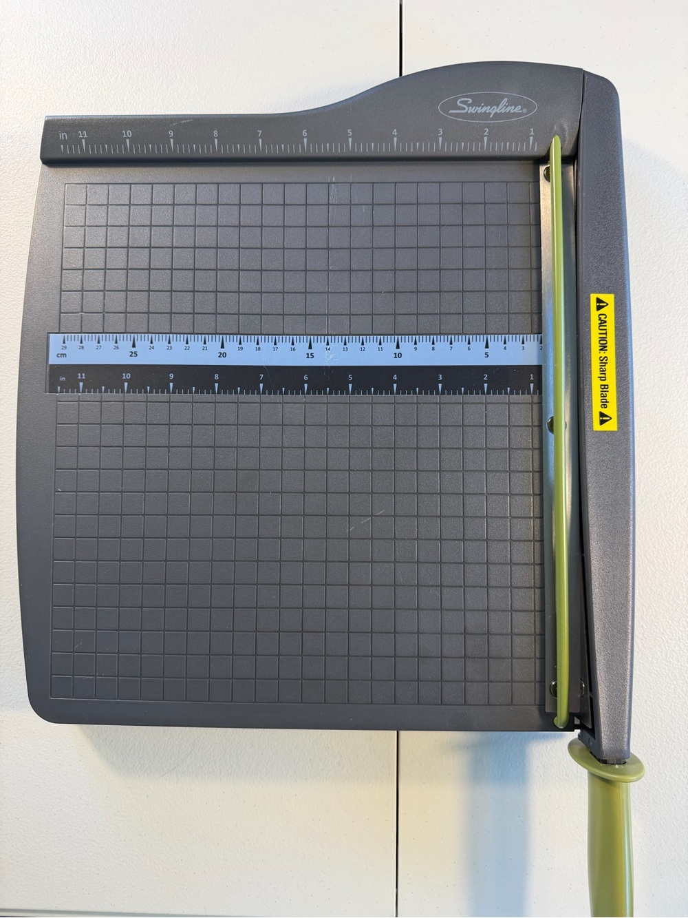 Swingline Gray Paper Trimmer - Gray and Green